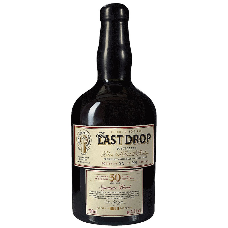 The Last Drop Signature 50 Year Old Blended Scotch