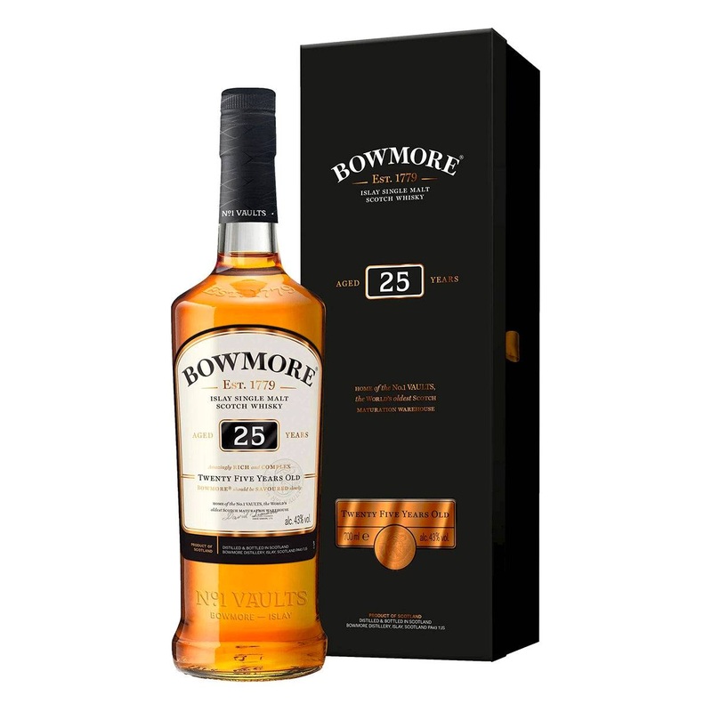 Bowmore 25 Year Old Scotch Whisky