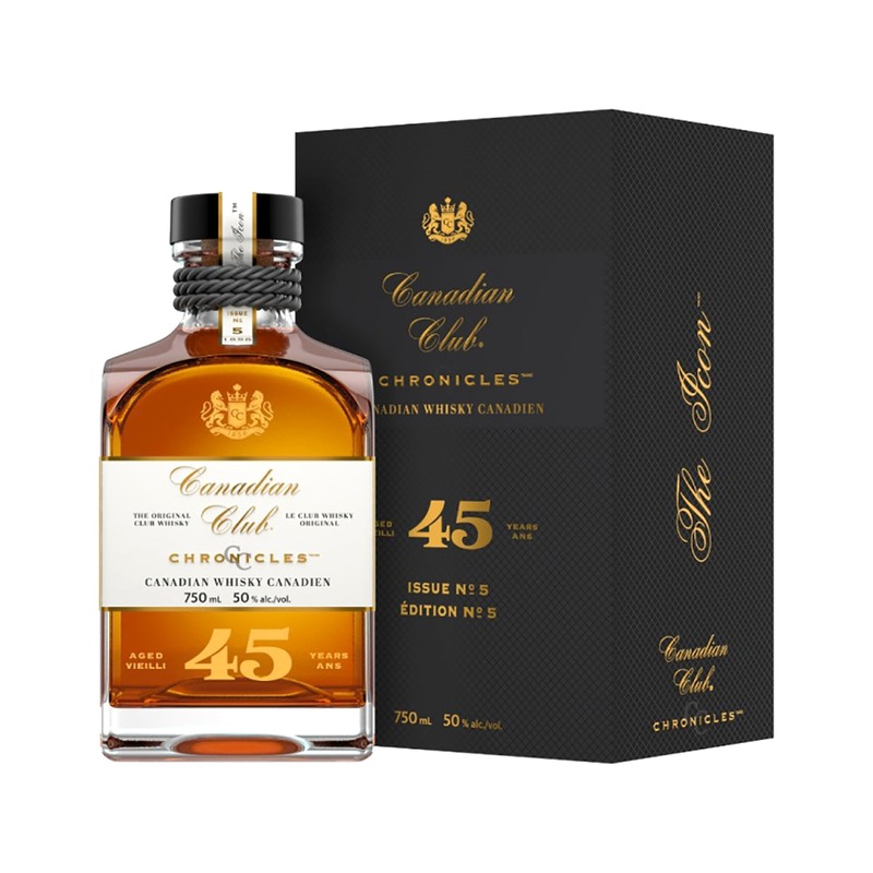 Canadian Club Chronicles 45 Year Old Canadian Whisky