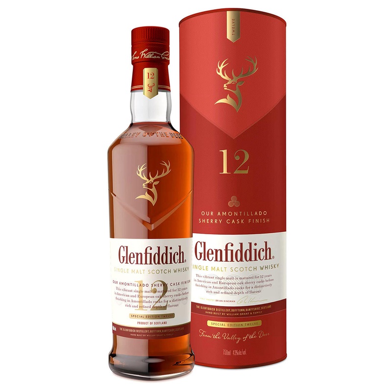 Glenfiddich 12 Year Sherry Cask Scotch