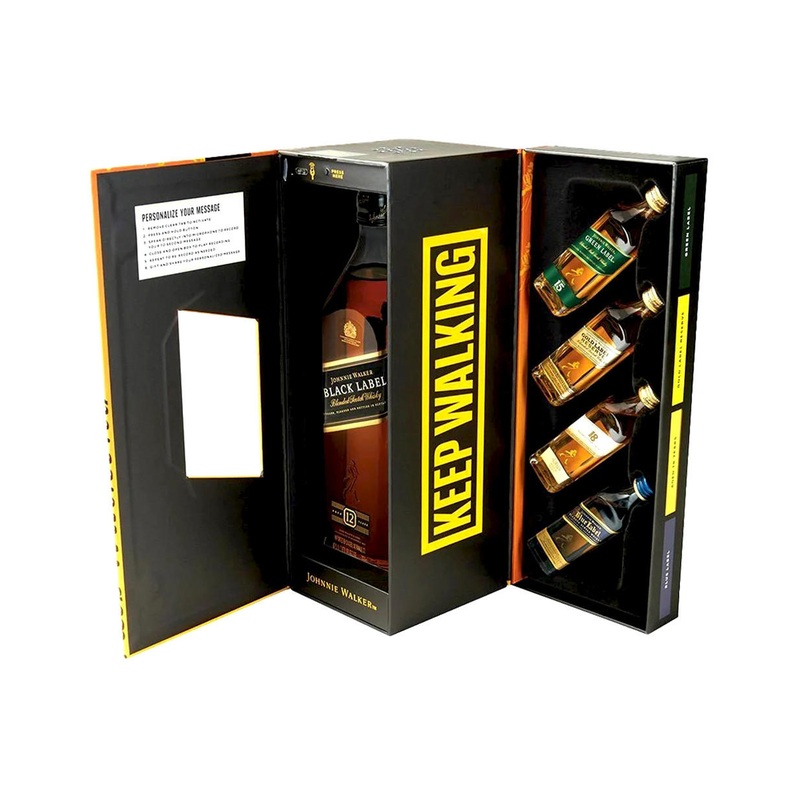 Johnnie Walker Black Label Moments to Share Voice Recorder Gift Set