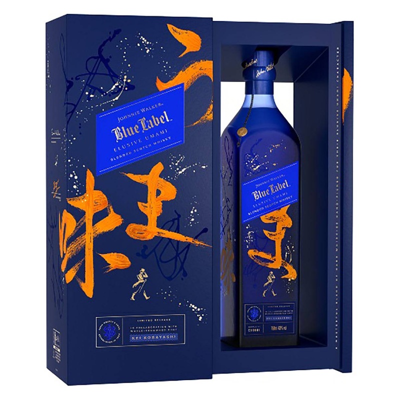 Johnnie Walker Elusive Umami Limited Edition Blue Label Whisky