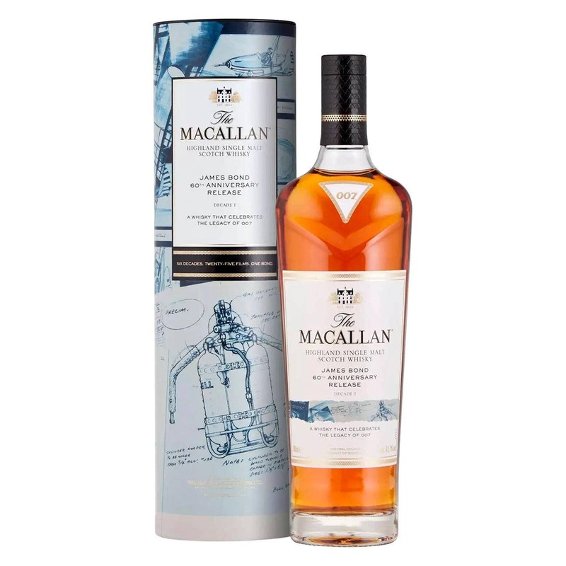 Macallan James Bond 60th Anniversary Release Decade I