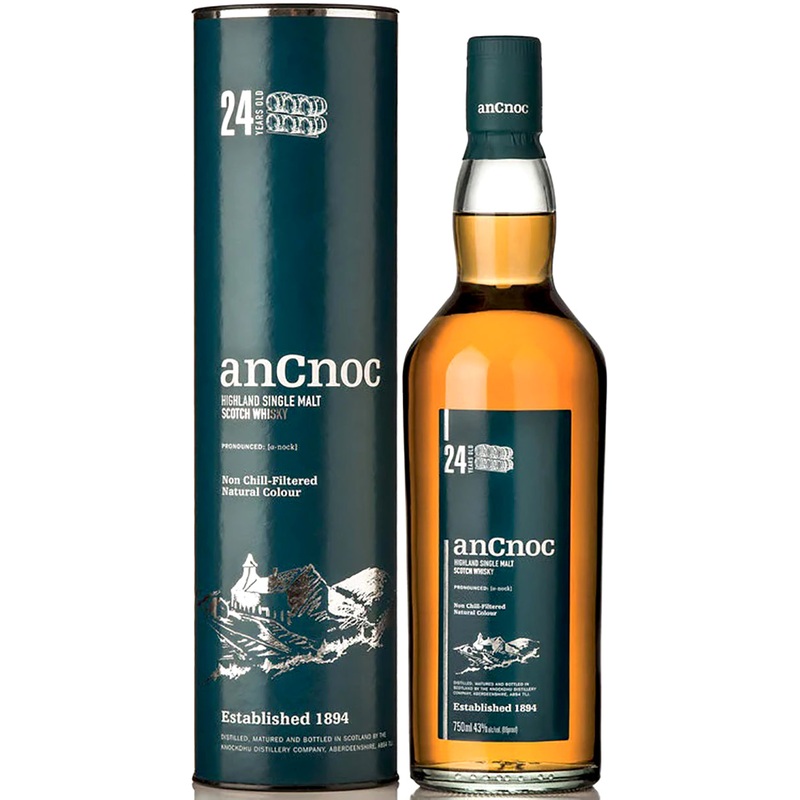AnCnoc 24 Year Single Malt Scotch Whisky