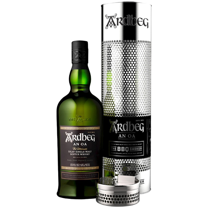 Ardbeg An Oa BBQ Smoker Gift Set