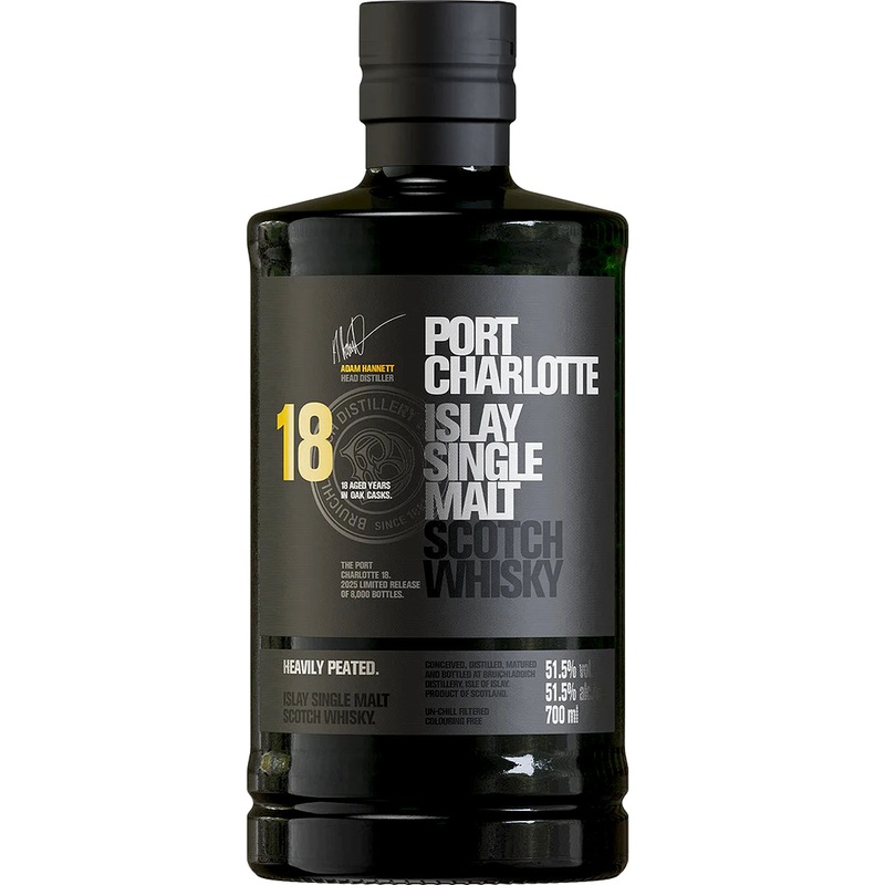 Bruichladdich Port Charlotte 18 Islay Single Malt Whisky