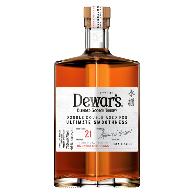 Dewar's Double Double 21 Year Old Mizunara Scotch Whisky