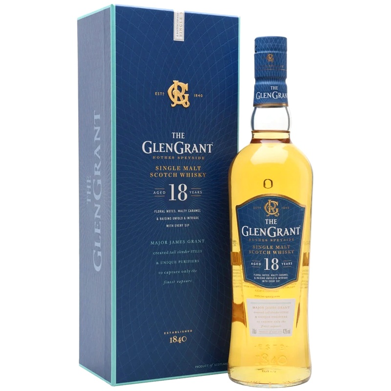 Glen Grant 18 Year Single Malt Scotch