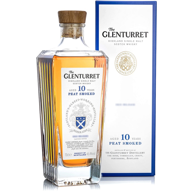 Glenturret 10 Years Old Peat Smoked Whisky