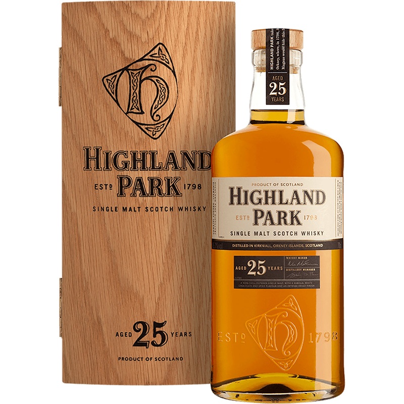 Highland Park 25 Year Single Malt Scotch