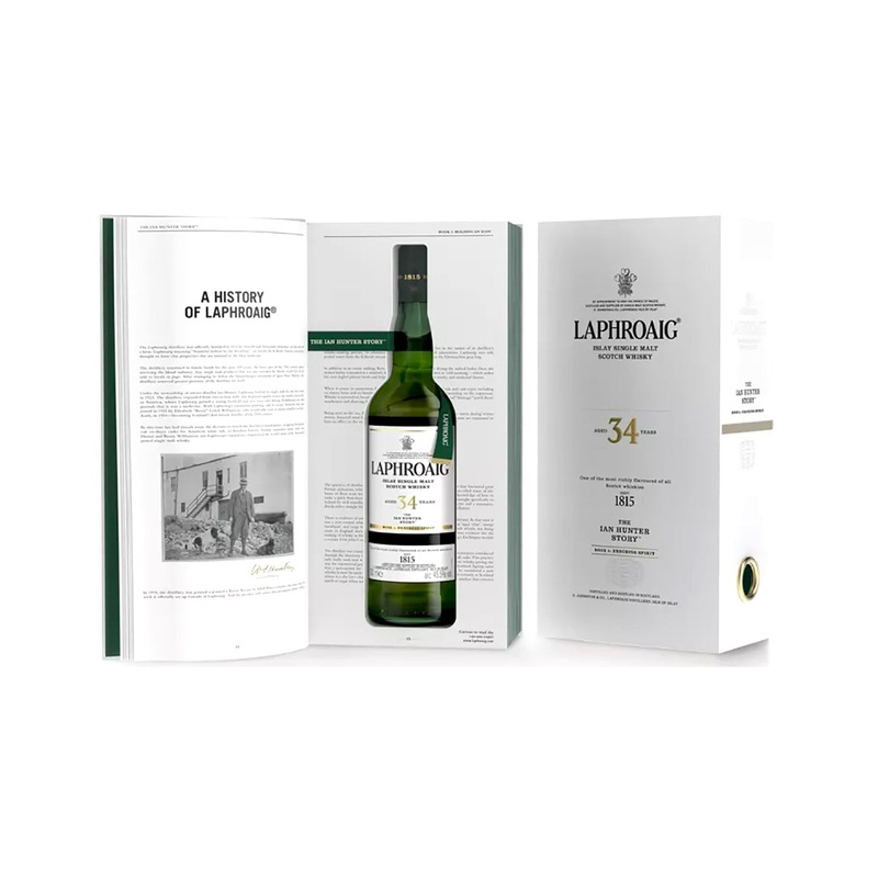 Laphroaig 34 Year Old The Ian Hunter Story Scotch