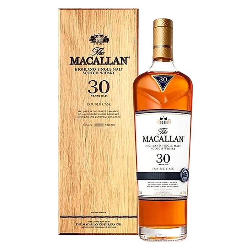 Macallan 30 Year Old Double Cask Scotch