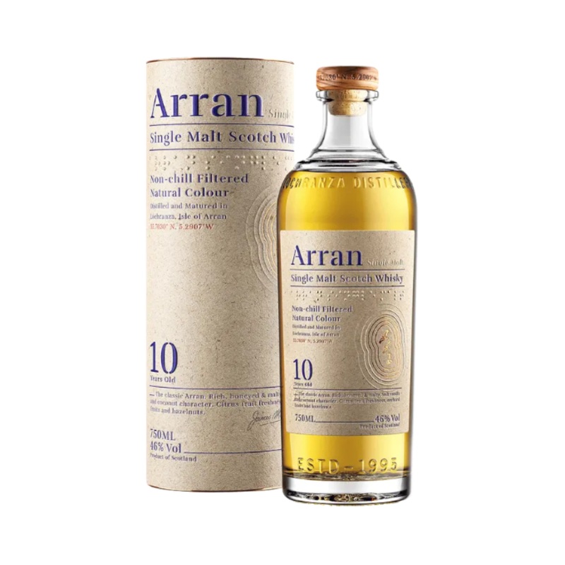 The Arran Malt 10 Years 750ml