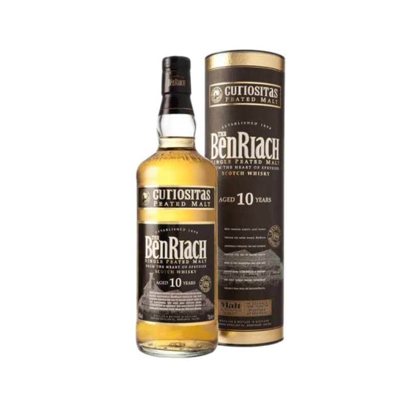 The Benriach 10 Years Curiositas Peated 750ml