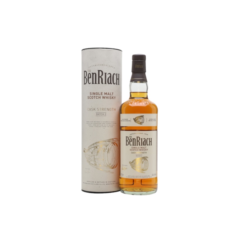 The BenRiach Peated Cask Strength Batch 2 750ml