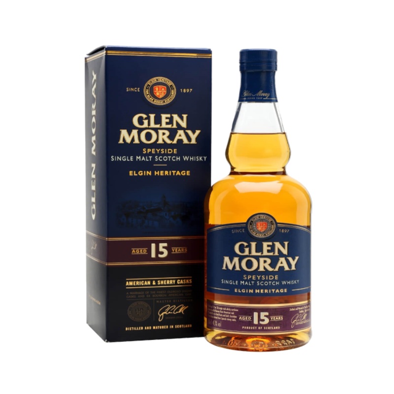 Glen Moray 15 Years Elgin Heritage 750ml