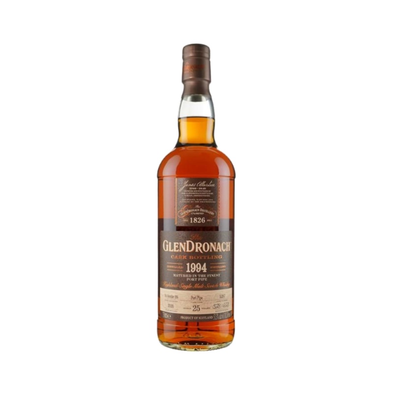 Glendronach 25 Years Port Pipe 750ml