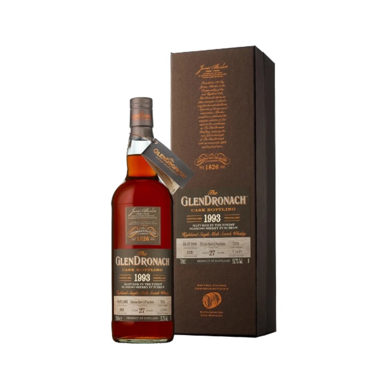 Glendronach 27 Years Oloroso Sherry Puncheon 750ml