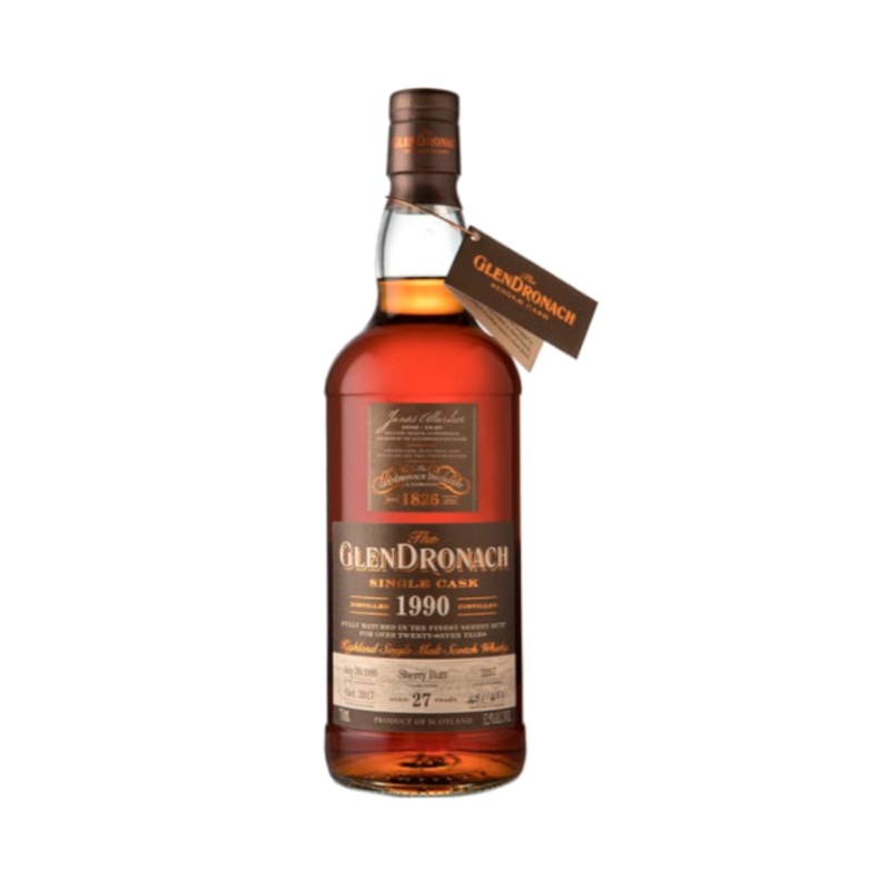 Glendronach 27 Years Sherry Butt 1990 750ml