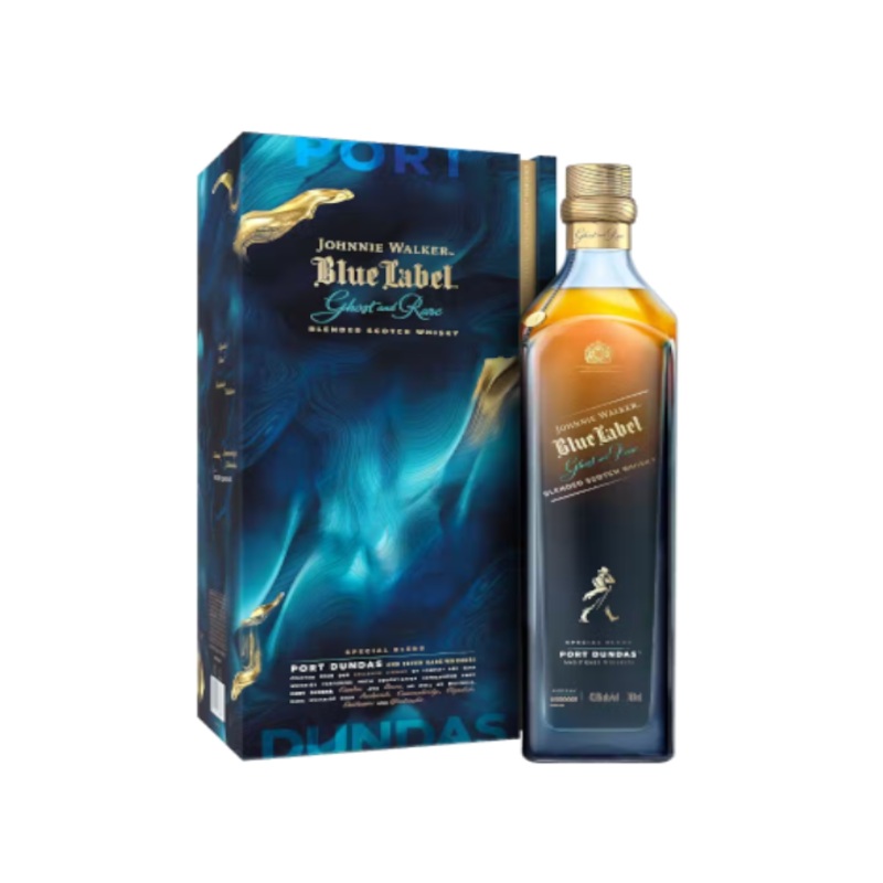 Johnnie Walker Blue Label Ghost and Rare Port Dundas 750ml