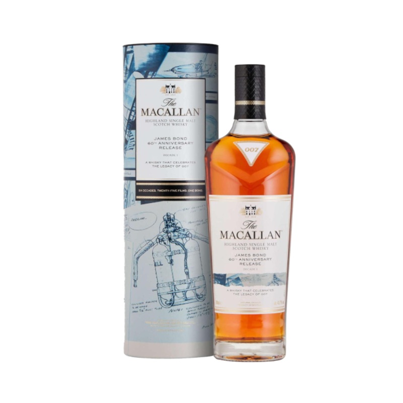 The Macallan James Bond 60th Anniversary Decade I SM 700ml