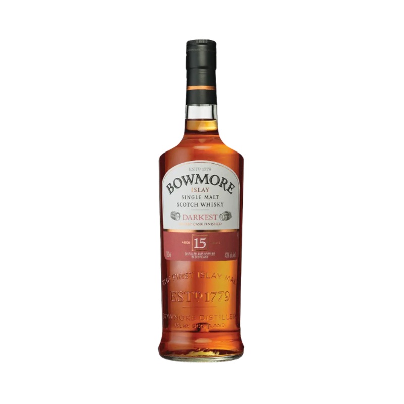 Bowmore 15 Years Darkest 750ml