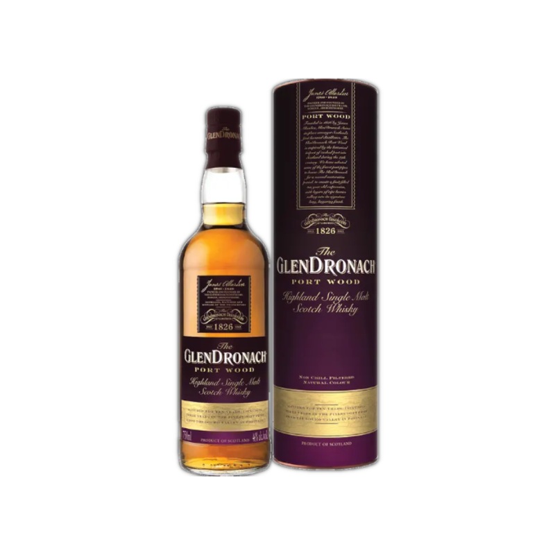 Glendronach 10 Years Port Wood  750ml