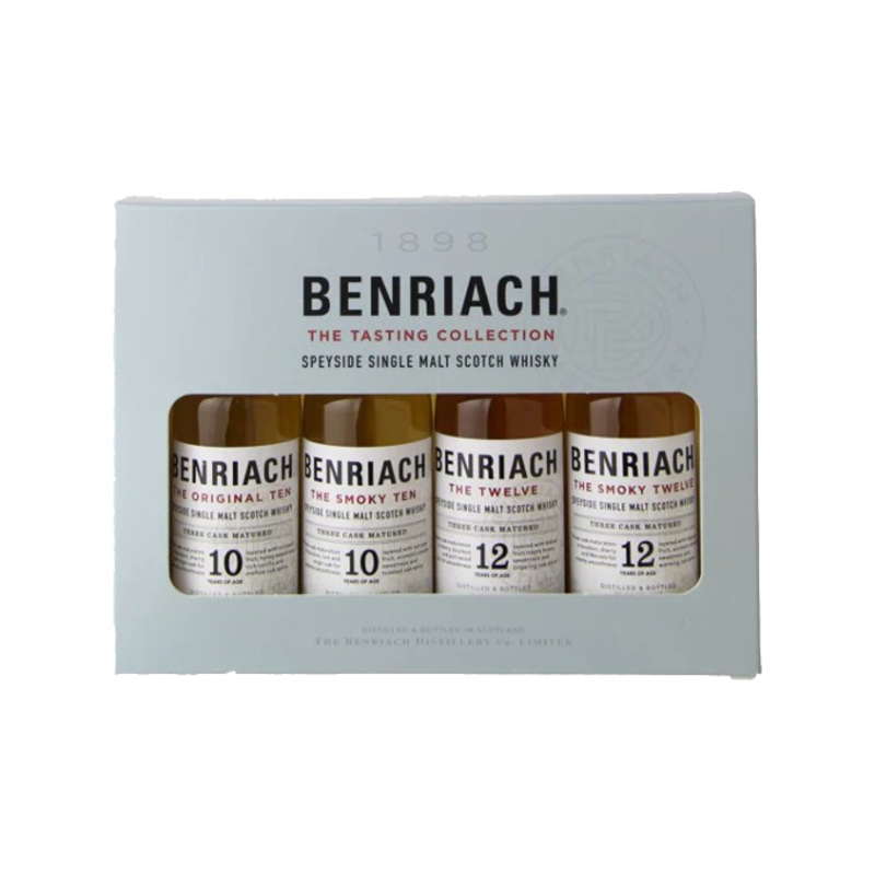 The Benriach Tasting Collection Combo 50ml (2-10Y & 2-12Y)