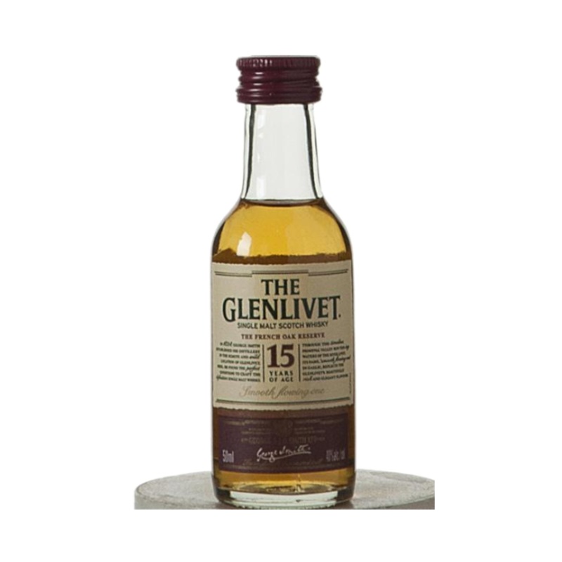 The Glenlivet 15 Years French Oak 50ml