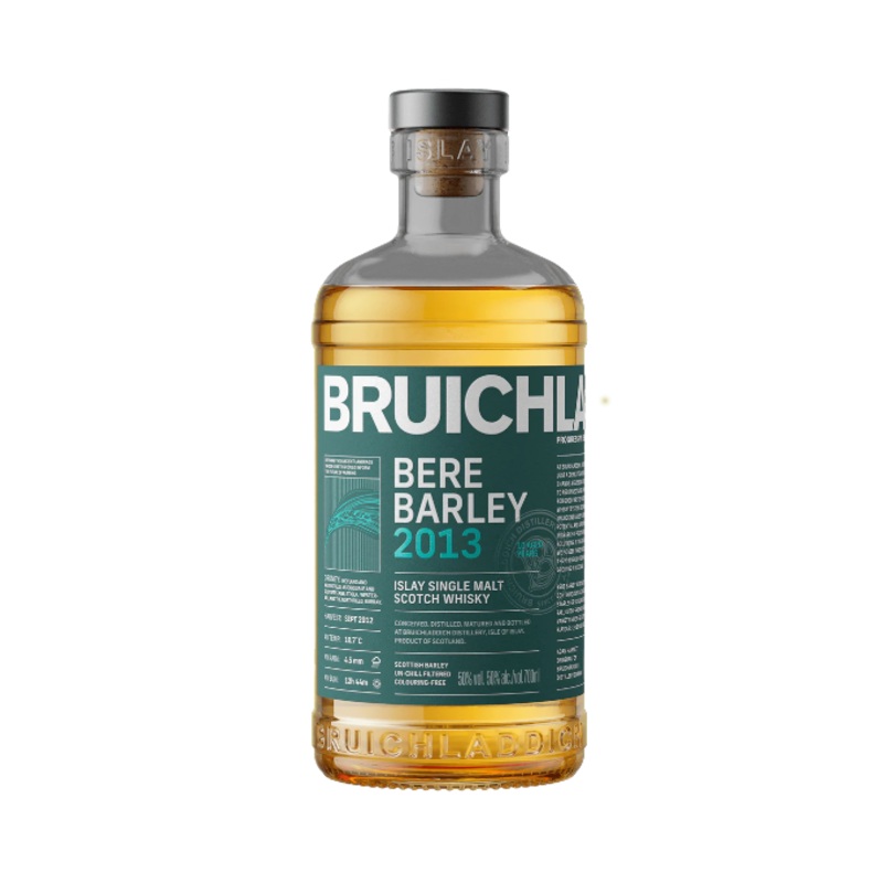 Bruichladdich Bere Barley Unpeated 2013 750ml (Scan Correct Item)