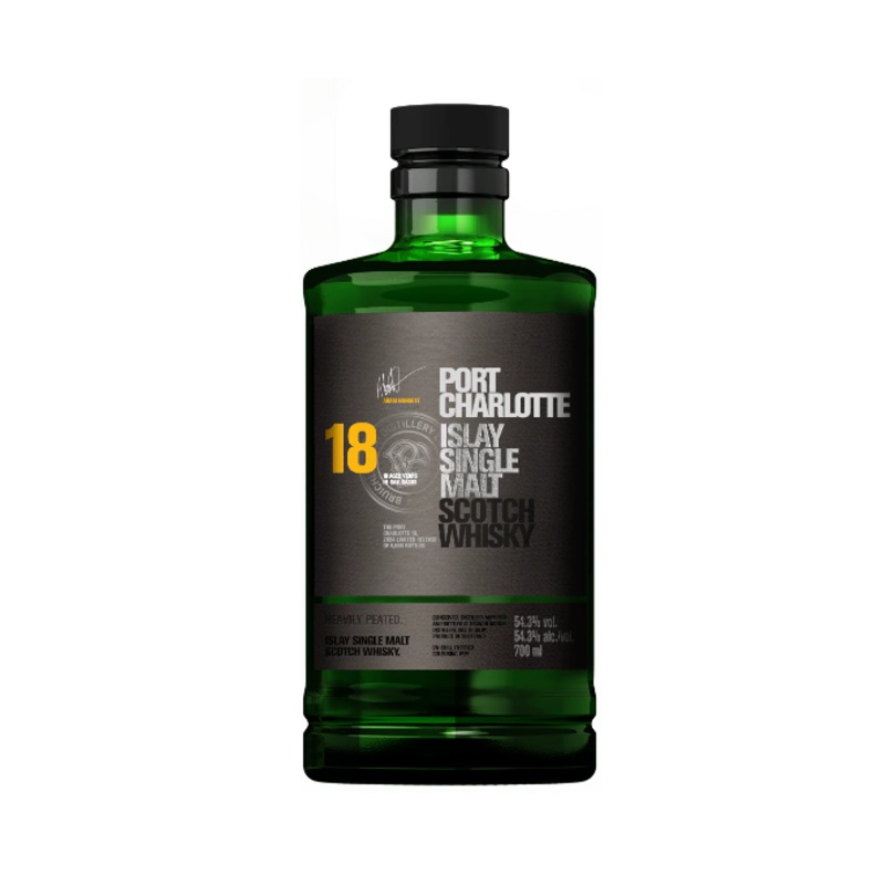 Bruichladdich Port Charlotte Heavily Peated 18 Years 700ml