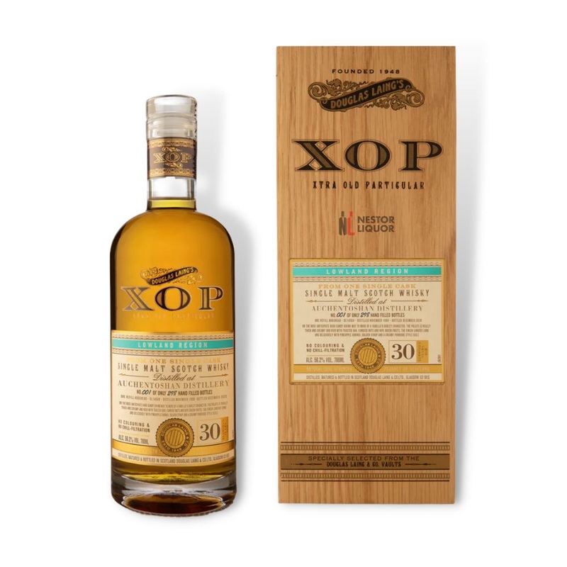 Douglas Laing's Xtra Old Particular 30 Year Old Distilled at Auchentoshan Distillery 750ml