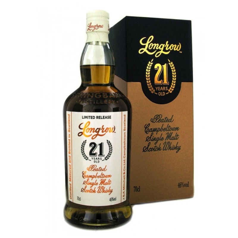 Longrow 21 Year Old Single Malt Scotch