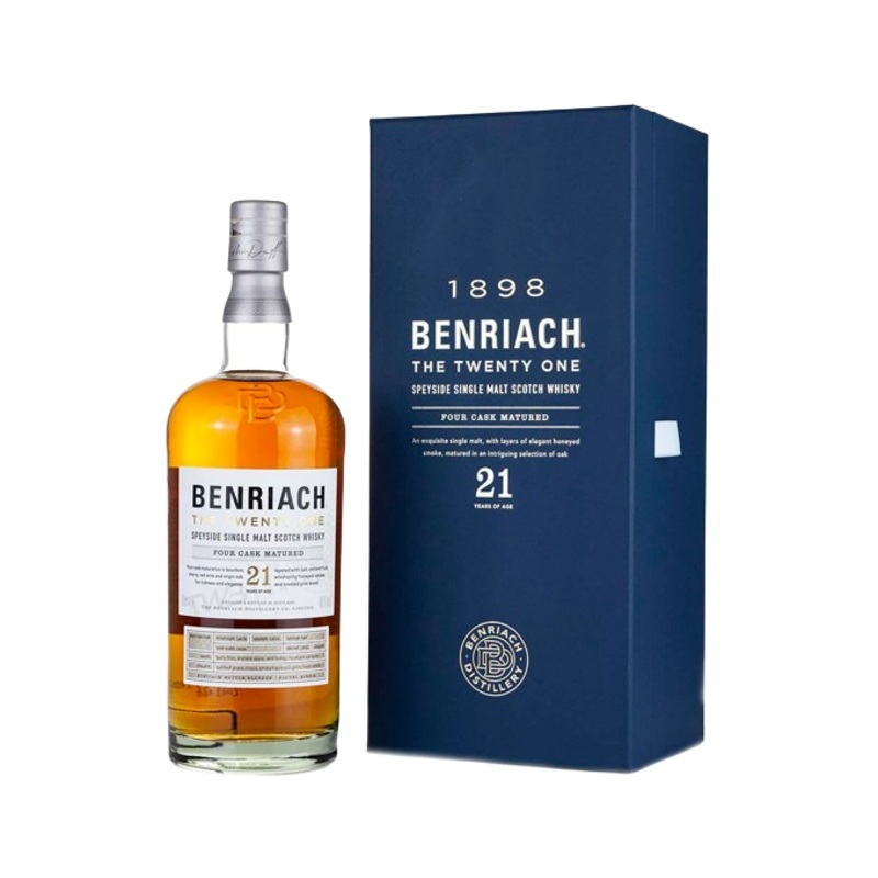 The BenRiach Four Cask Maturation 21 Years SM 750ml