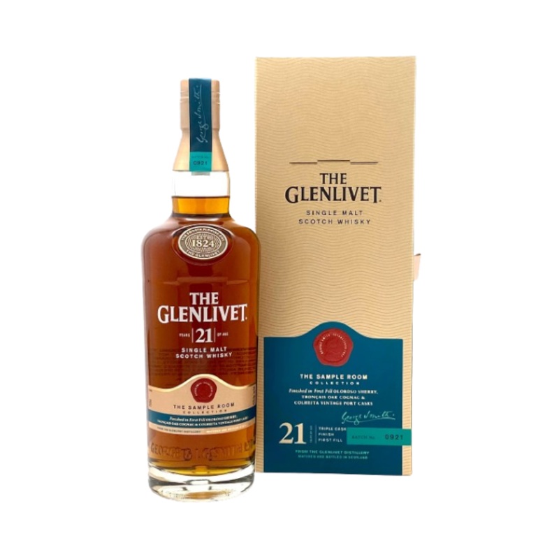 The Glenlivet The Sample Room Collection 21 Years SM 750ml