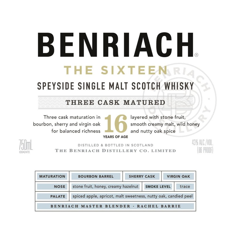 Benriach The Sixteen Three Cask Matured
