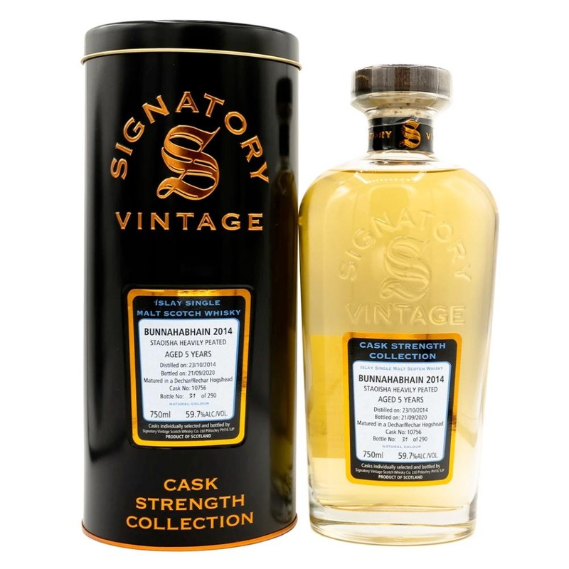 Signatory Single Cask Staoisha 5YR (Cask #10756)