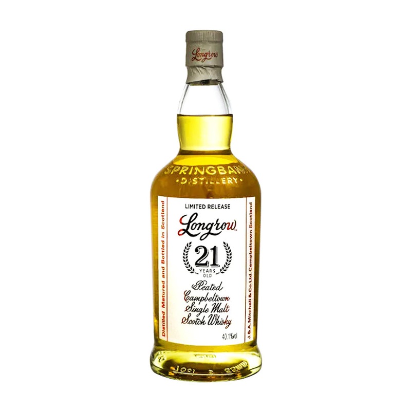 Longrow 21 Year Old Single Cask Fresh Rum 80.2 Proof