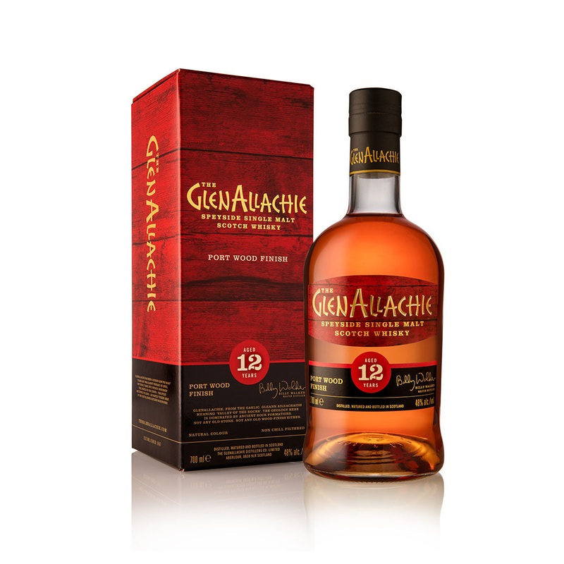 The GlenAllachie 12 Year Old Port Finish Single Malt Scotch Whisky