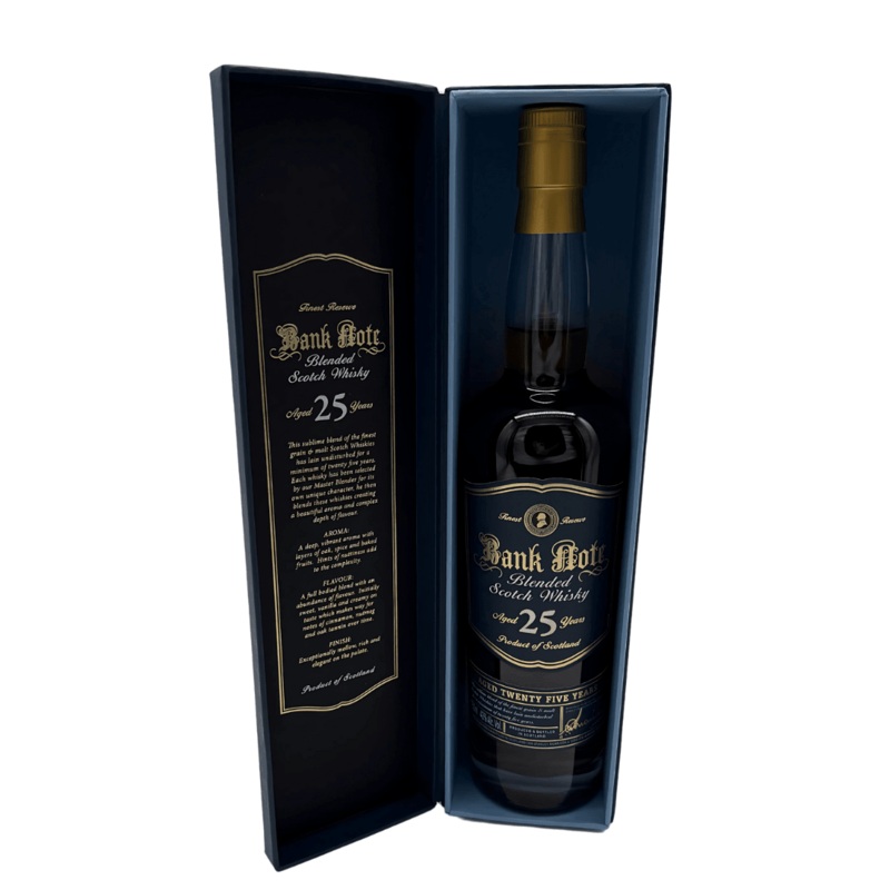 Bank Note 25-Year-Old Blended Scotch Whisky  Rare Reserve