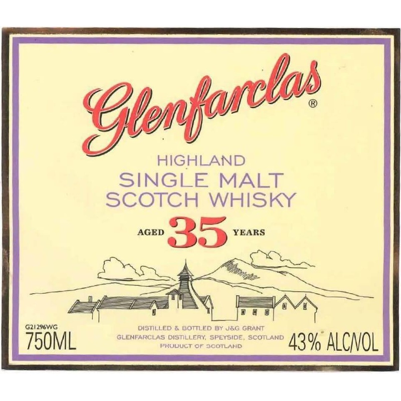 Glenfarclas 35 Year Old Highland Single Malt Scotch Whisky