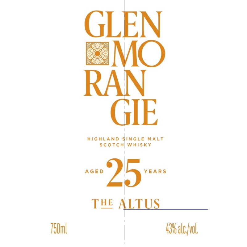 Glenmorangie The Altus 25 Year Old Highland Single Malt Scotch Whisky