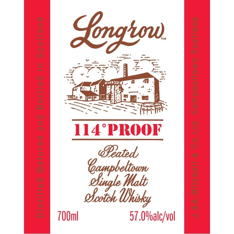 Longrow 114 Proof Peated Campbeltown Single Malt Scotch Whisky