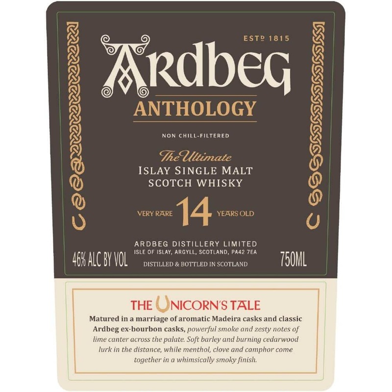 Ardbeg Anthology The Unicorns Tale 14 Year Old