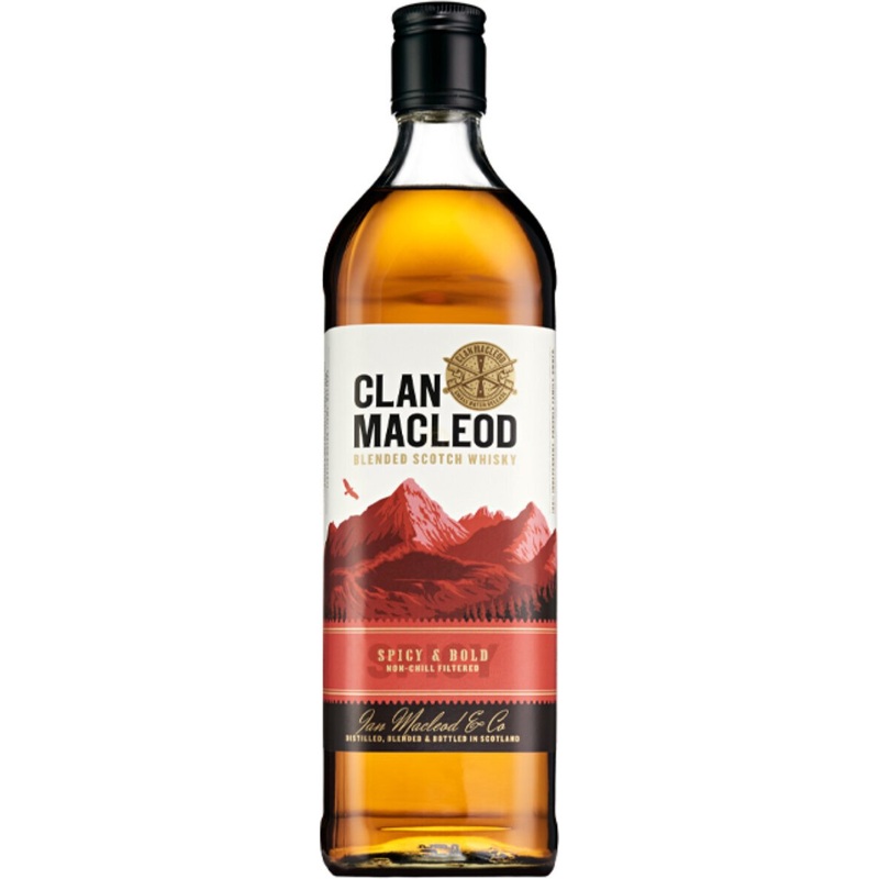 Clan Macleod Bold and Spicy Blended Scotch 750ml
