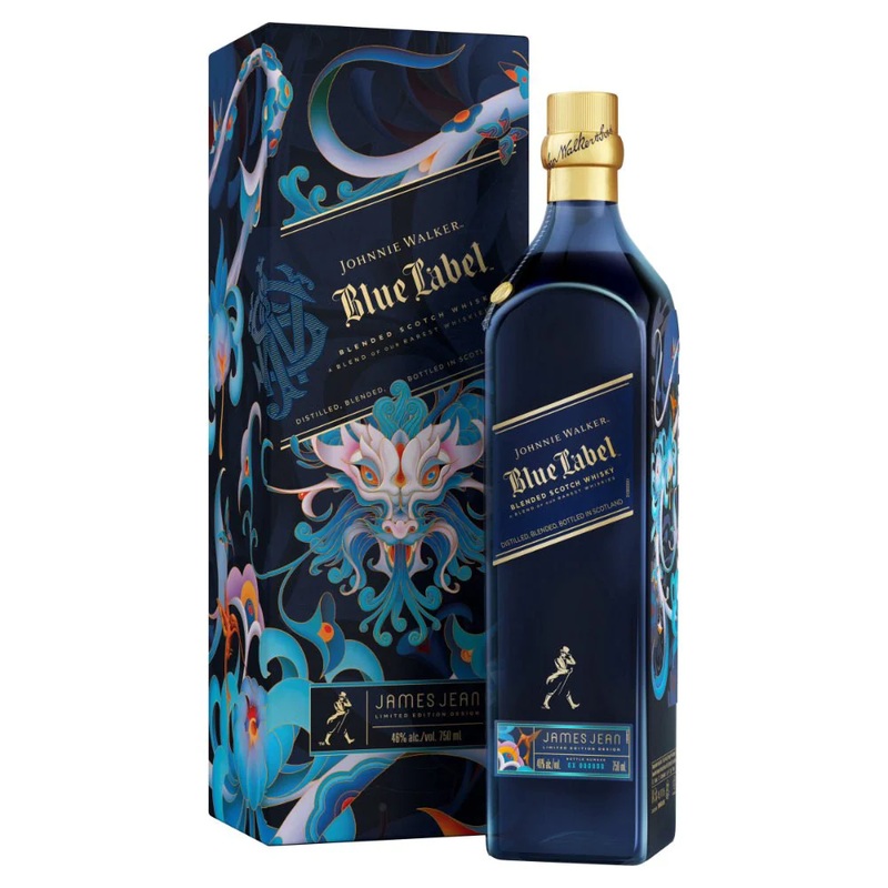 Johnnie Walker Blue Label Year of Wood Dragon X James Dean 750ml