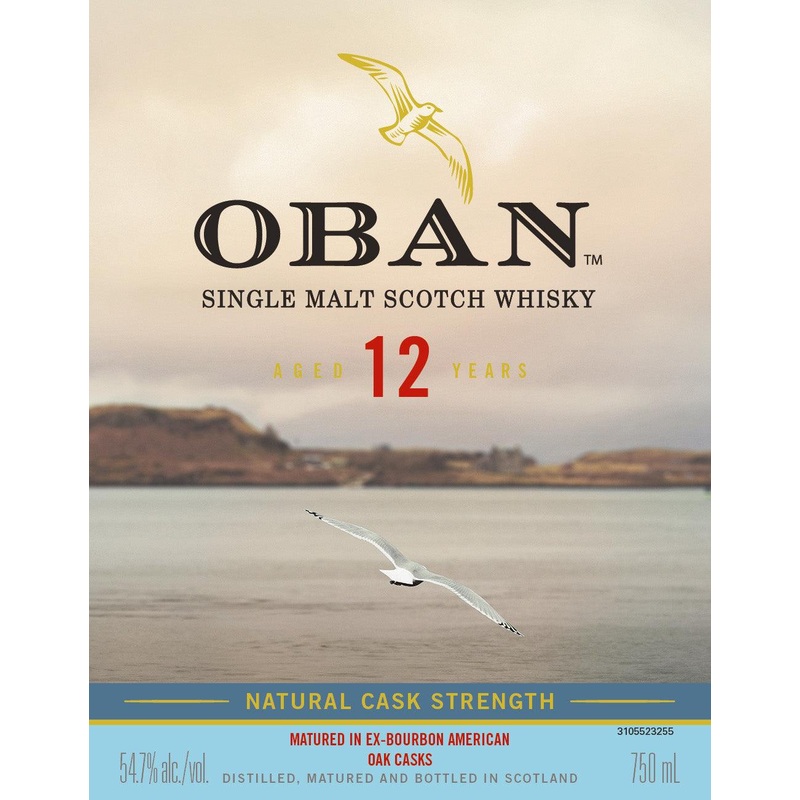 Oban 12 Year Old Cask Strength Single Malt Scotch Whisky