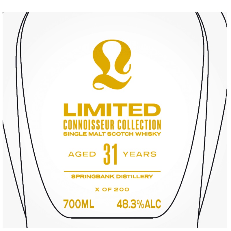 Springbank 31 Year Old Limited Connoisseur Collection Single Malt Scotch Whisky