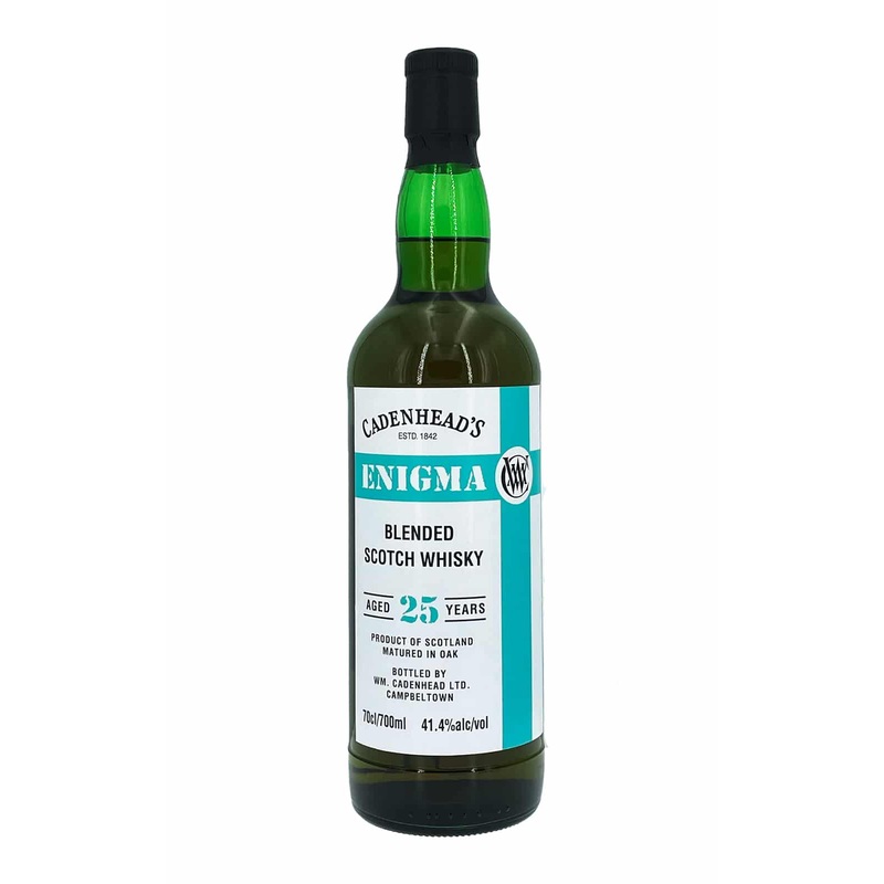 WM Cadenhead's Enigma Blended Scotch Whisky 25 Years 700 ML