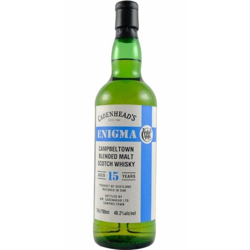WM Cadenhead's Enigma Campbeltown Blended Malt Scotch 15 Years 700 ML
